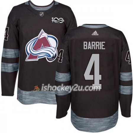 Mænd NHL Colorado Avalanche Trøje Tyson Barrie 4 1917-2017 100th Anniversary Adidas Sort Authentic Mænd NHL Colorado Avalanche Trøje Tyson Barrie 4 1917-2017 100th Anniversary Adidas Sort Authentic